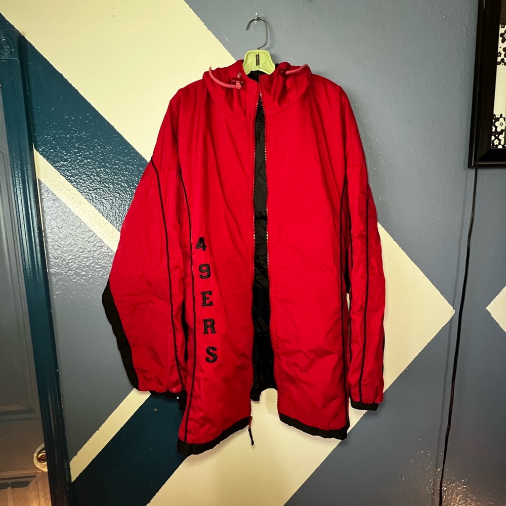 Pro player brand 49ers puffer jacket